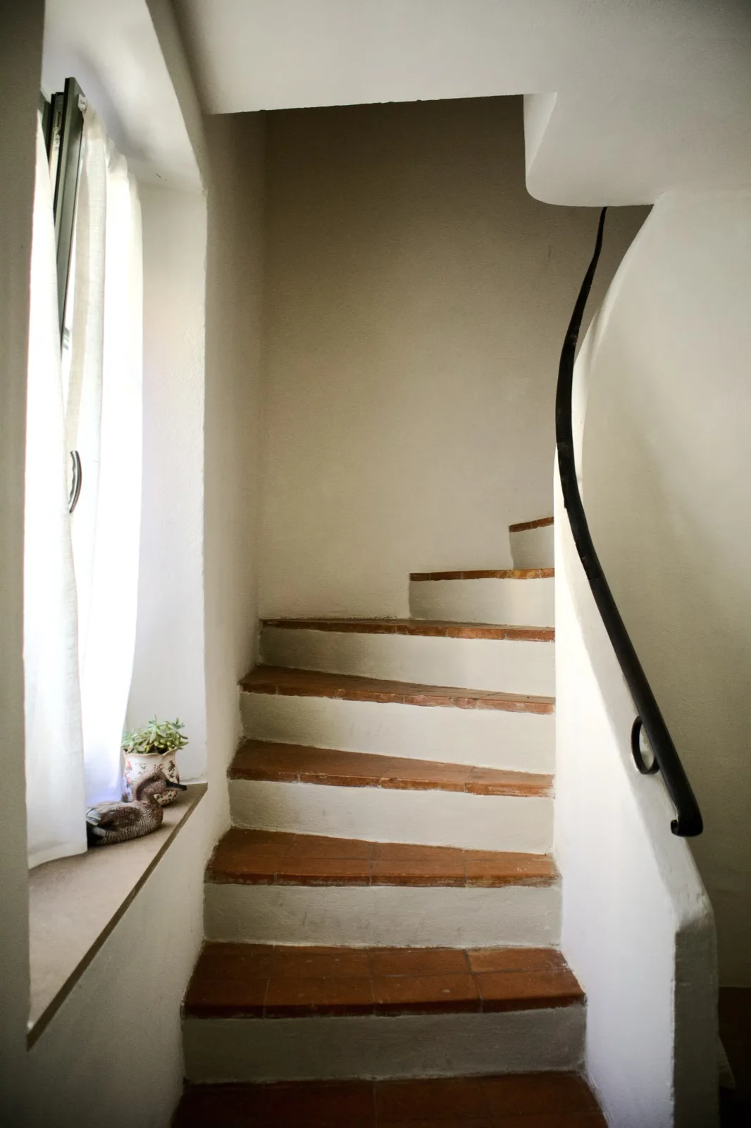 Vue sur le lac depuis la terrasse de Lani