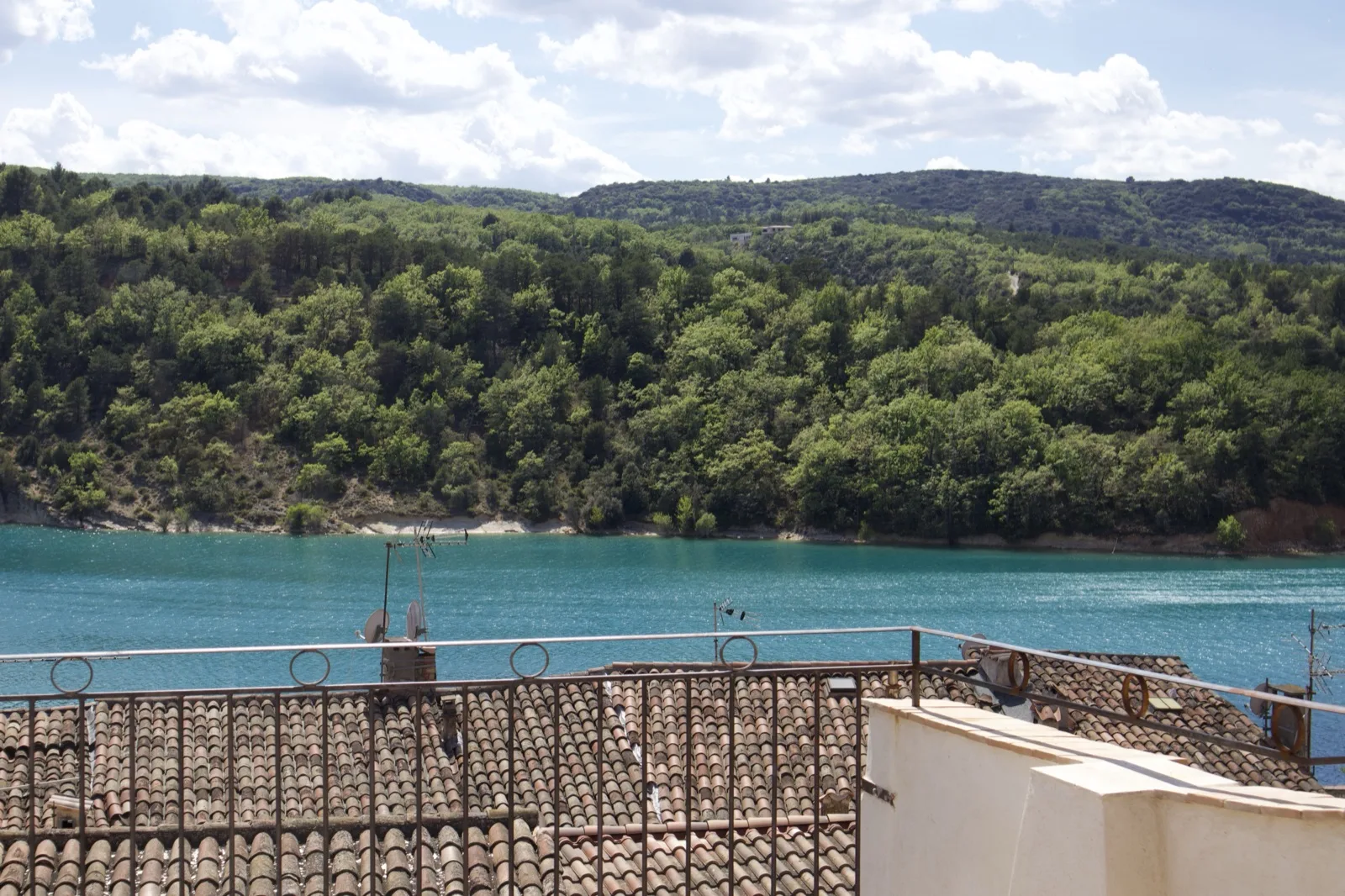 Terrasse privée avec vue panoramique sur le Lac de Sainte-Croix