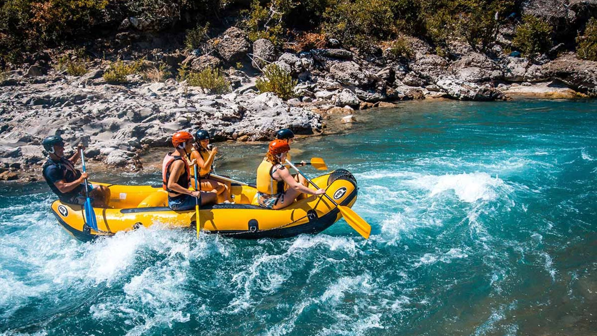 Rafting sur le Verdon